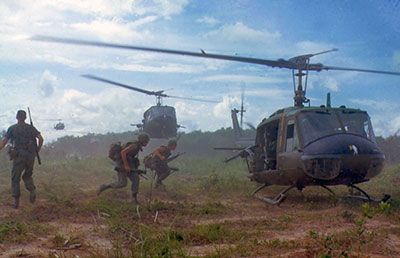UH-1D helicopters in Vietnam 1966
