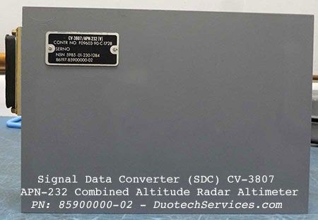 signal data converter cv3807 pn 85900000-02