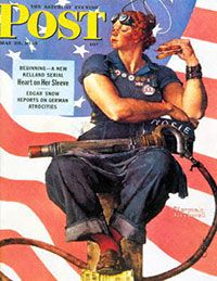 Norman Rockwell's "Rosie the Riveter"