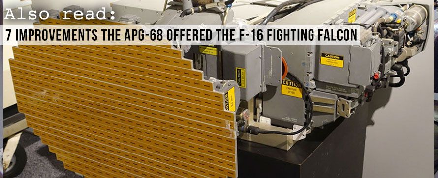 7 Improvements the APG-68 Offered the F-16 Fighting Falcon