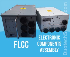 flcc and electronics components assembly