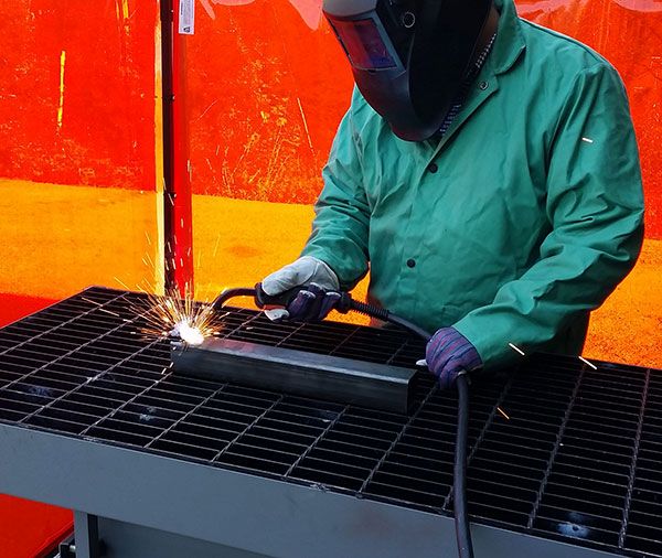 Machine shop welding