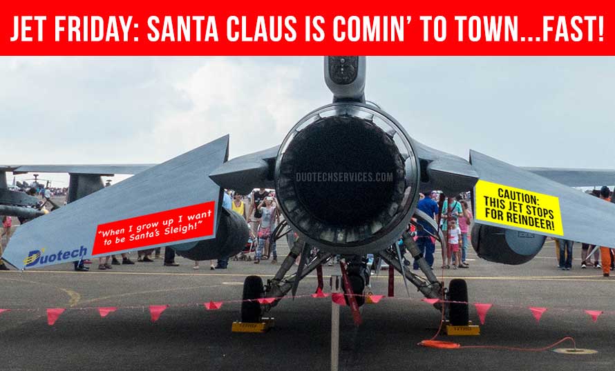 Santa Claus is Comin’ to Town…Fast!