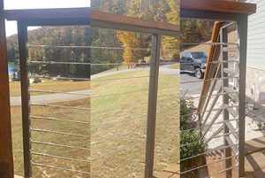 porch railing fabrication