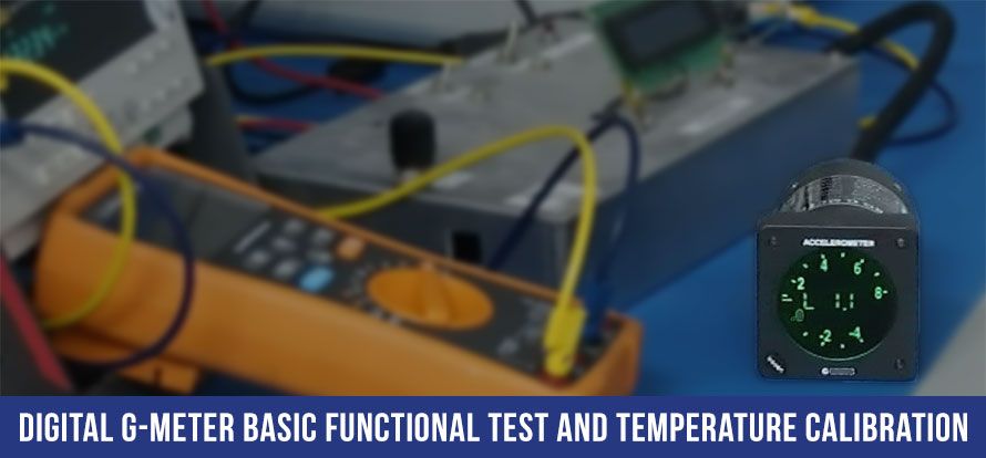 Digital G-Meter Basic Functional Test and Temperature Calibration