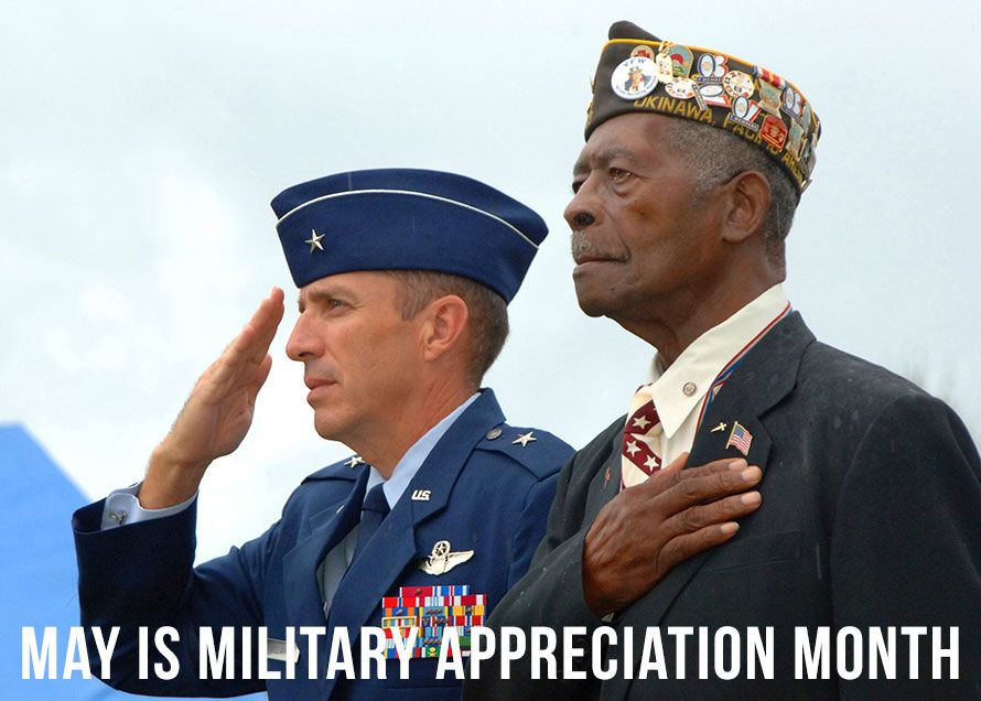 May is Military Appreciation Month