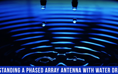 Understanding A Phased Array Antenna With Water Droplets