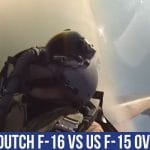 Jet Friday: Dogfight Video Between a F-16 Fighting Falcon and a F-15 Eagle