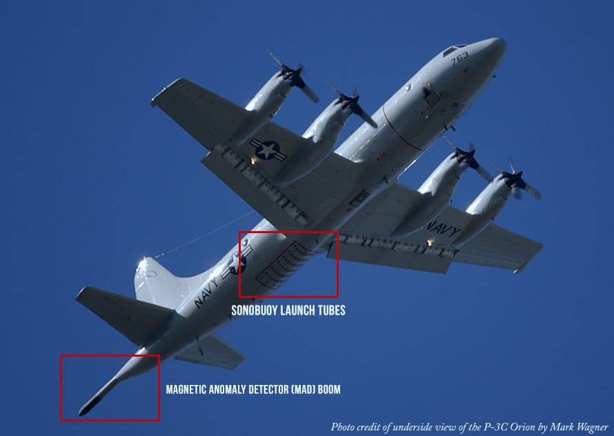 The P-3 Orion, Enemy Sub Hunter, Also Fighting the War On Drugs