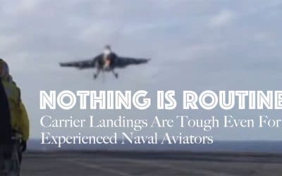 Jet Friday: Carrier Landings Are Tough Even For Experienced Naval Aviators
