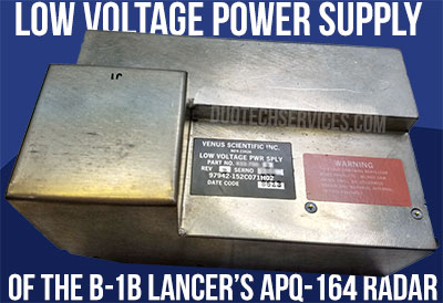 low voltage power supply apq-164 b1 lancer