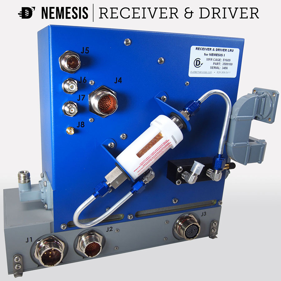 aircraft radar system f-5 radar upgrade nemesis receiver processor