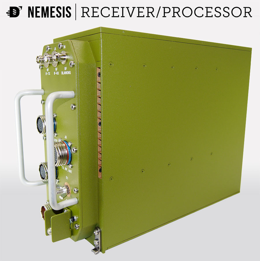 aircraft radar system f-5 radar upgrade nemesis receiver processor