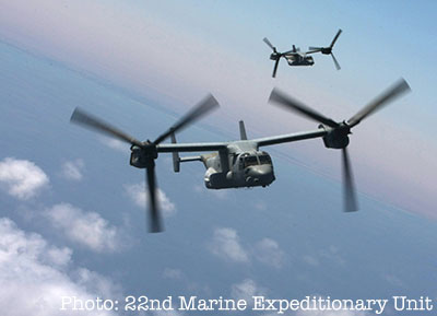 Ospreys assigned to Marine VMM 263
