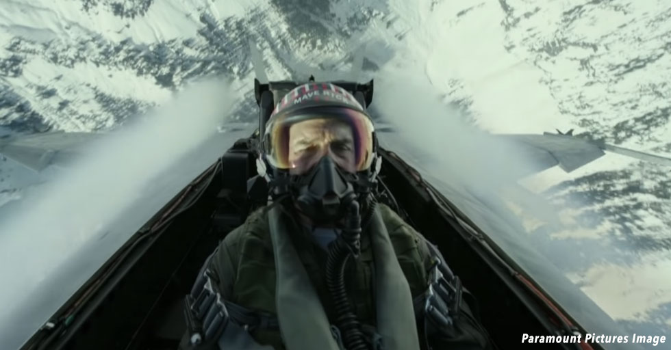 Paramount's Top Gun Sequel Mavericks Realistic Flying Footage