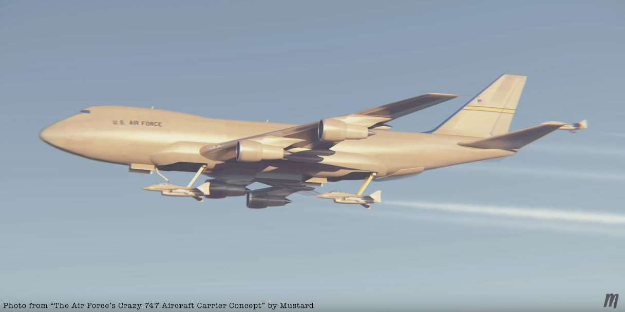 The Air Force Envisioned an Airborne Aircraft Carrier