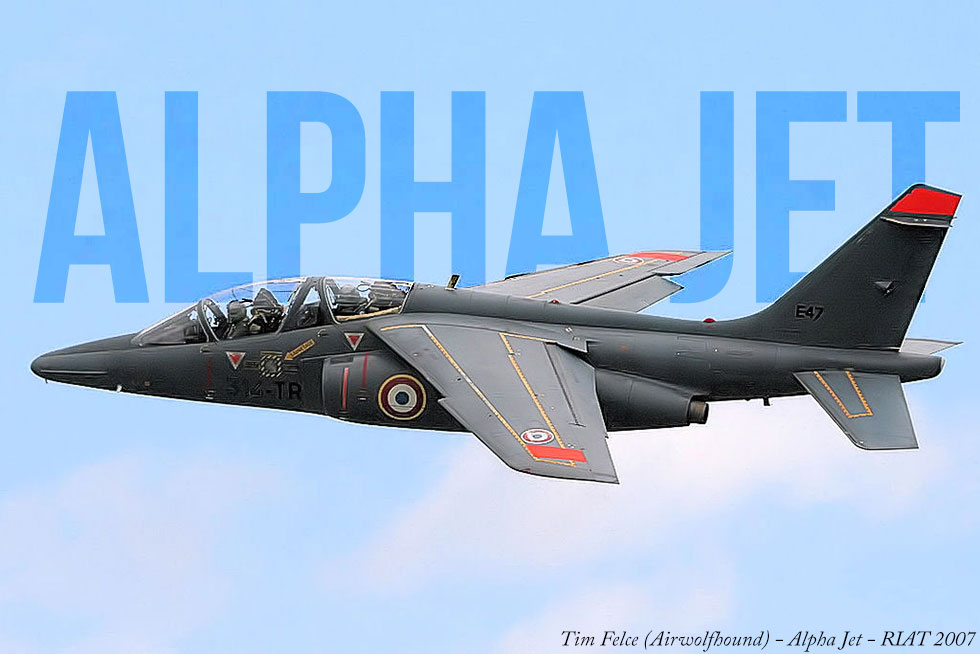 Jet Friday- The Alpha Jet; A Partnership Between Two Countries