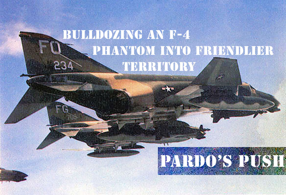Jet Friday – Bulldozing an F-4 Phantom into Friendlier Territory