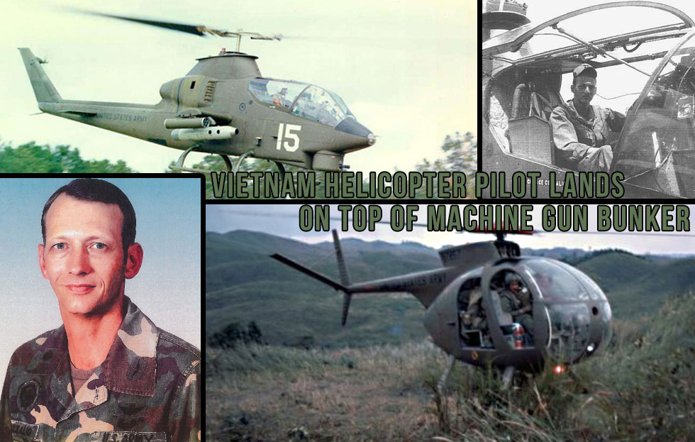 Alan “Ace” Cozzalio – Vietnam Helicopter Pilot Lands On Top of Machine Gun Bunker