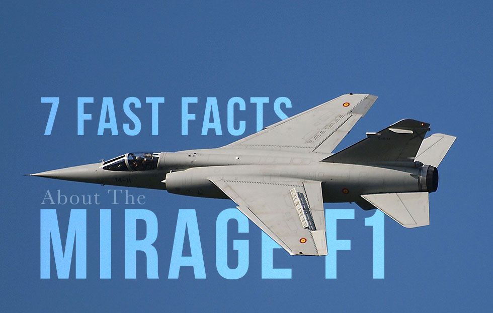 7 Fast Facts About the Mirage F1