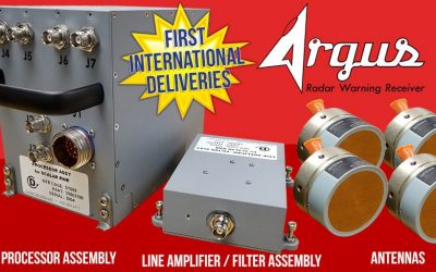ARGUS Radar Warning Receiver Has First International Deliveries