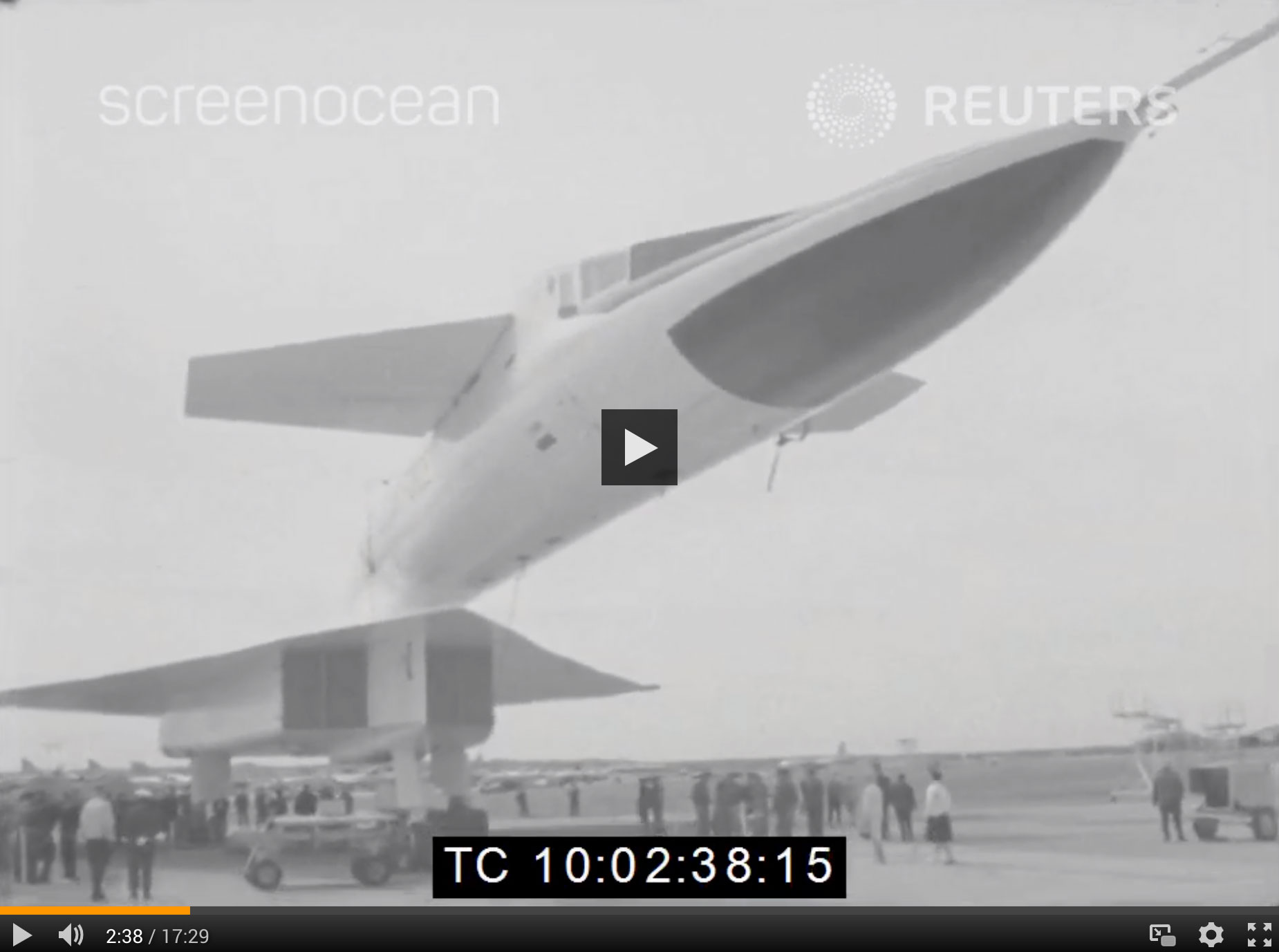 video unique aircraft at the 1966 carswell afb air show